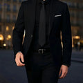 Stylish Men's Suit Set with Blazer & Trousers - Perfect for Weddings   OAXG 