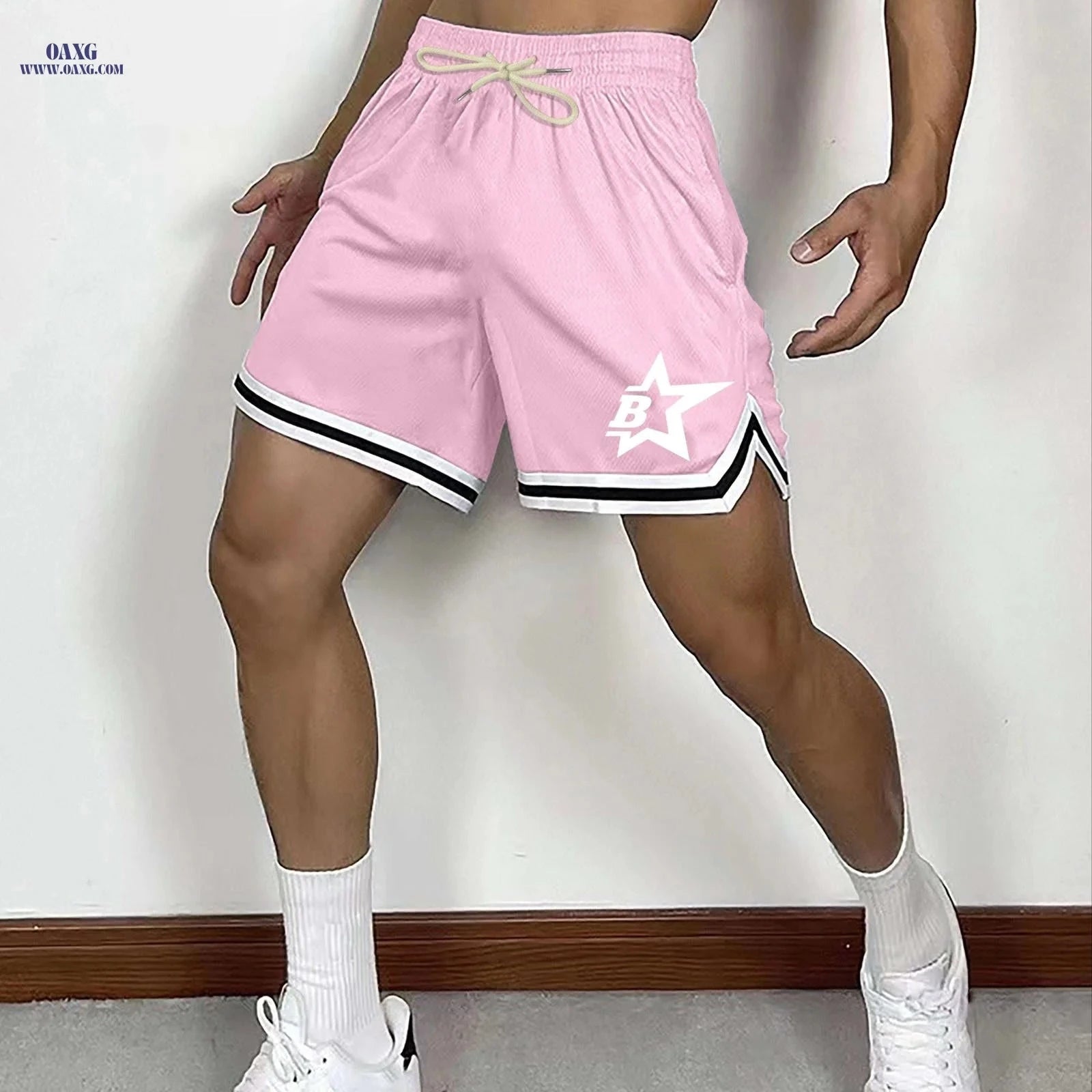 Stylish Men's Trendy Shorts - Casual Fit, 100% Polyester Fabric   OAXG 