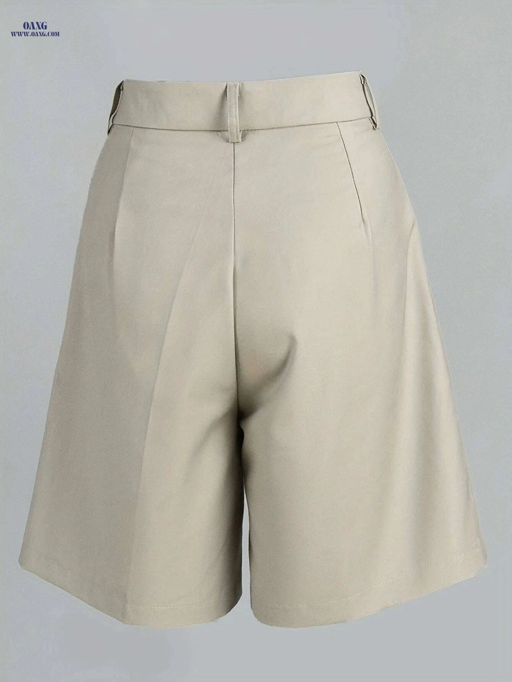 Summer Casual Loose-Fit Pants with Belt - Straight-Leg Style   OAXG 