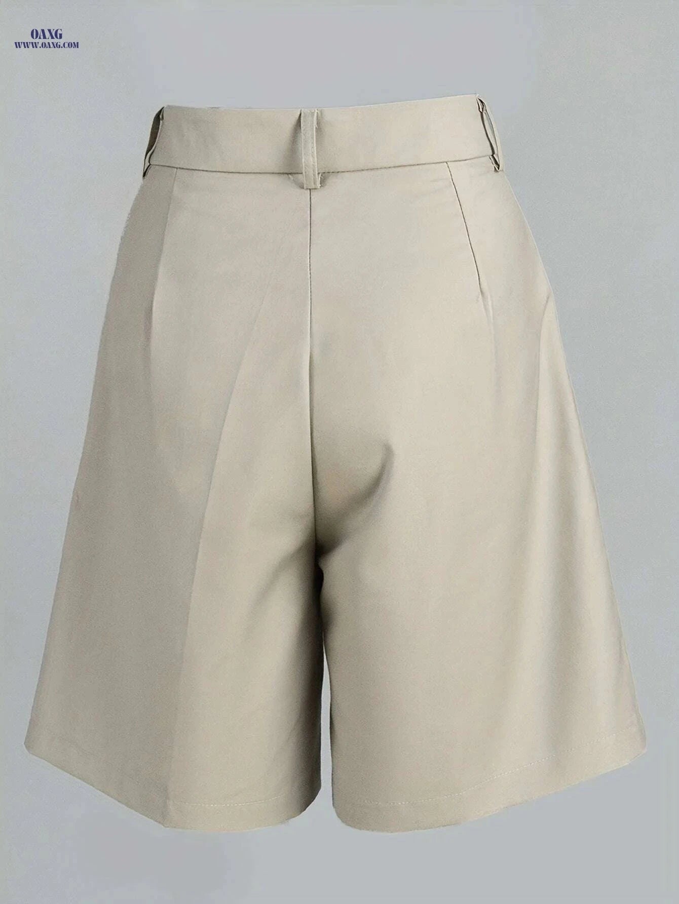 Summer Casual Loose-Fit Pants with Belt - Straight-Leg Style   OAXG 