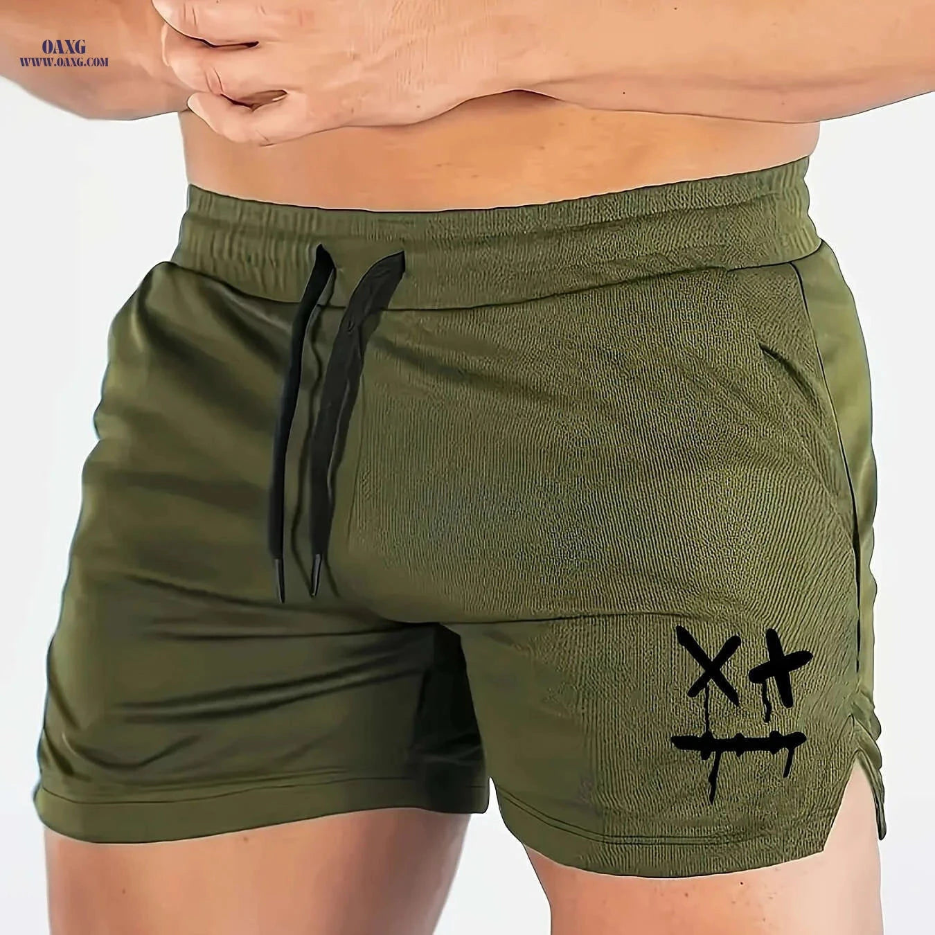 Summer Men's Sports Shorts - Breathable Quick Drying Casual Style   OAXG 