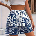 Summer Women's Beach Shorts - Cool Floral Design for Vacation Fun   OAXG 
