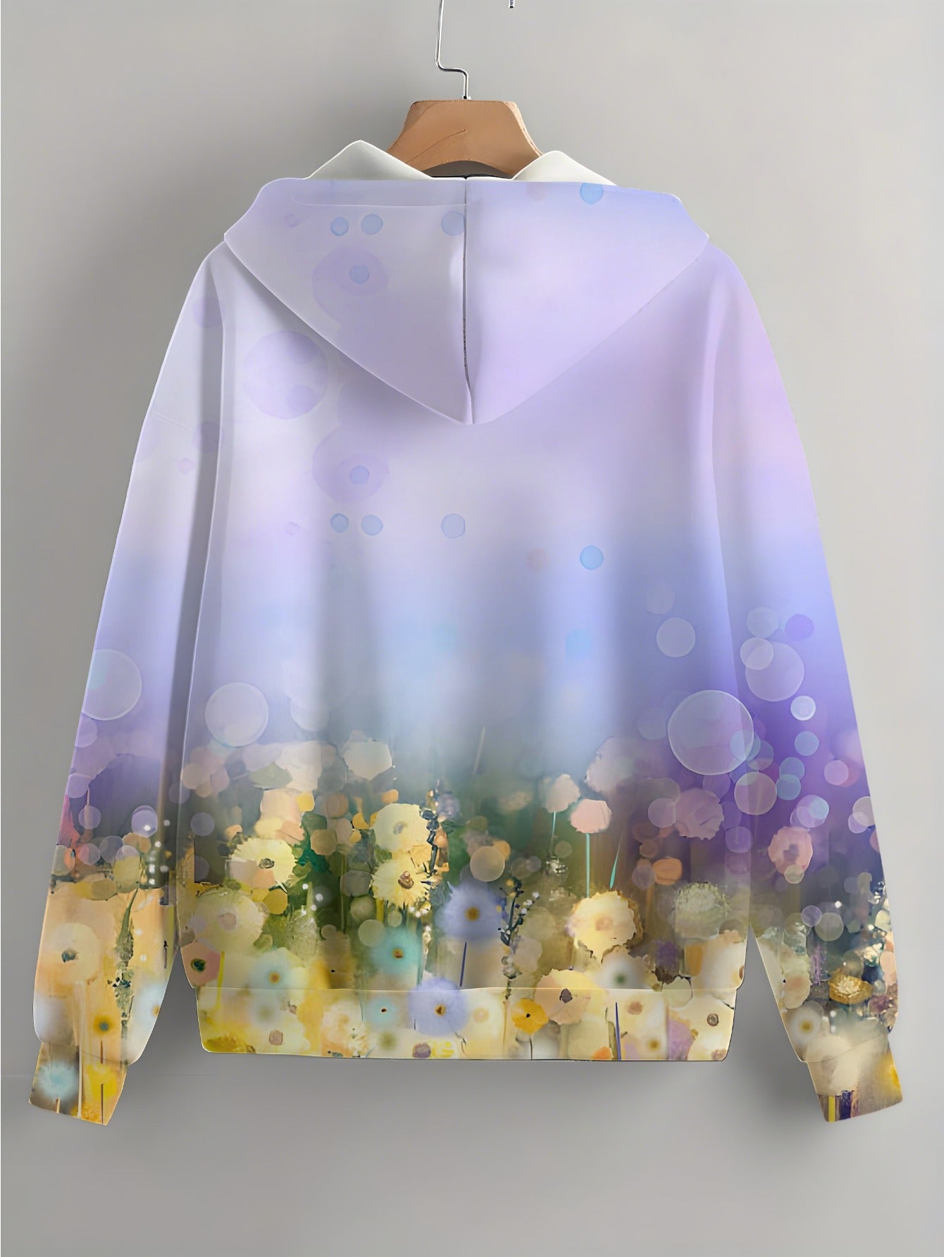 Sweat à Capuche Zippé Floral Femme - Automne Hiver Chic KLAYSE   OAXG 
