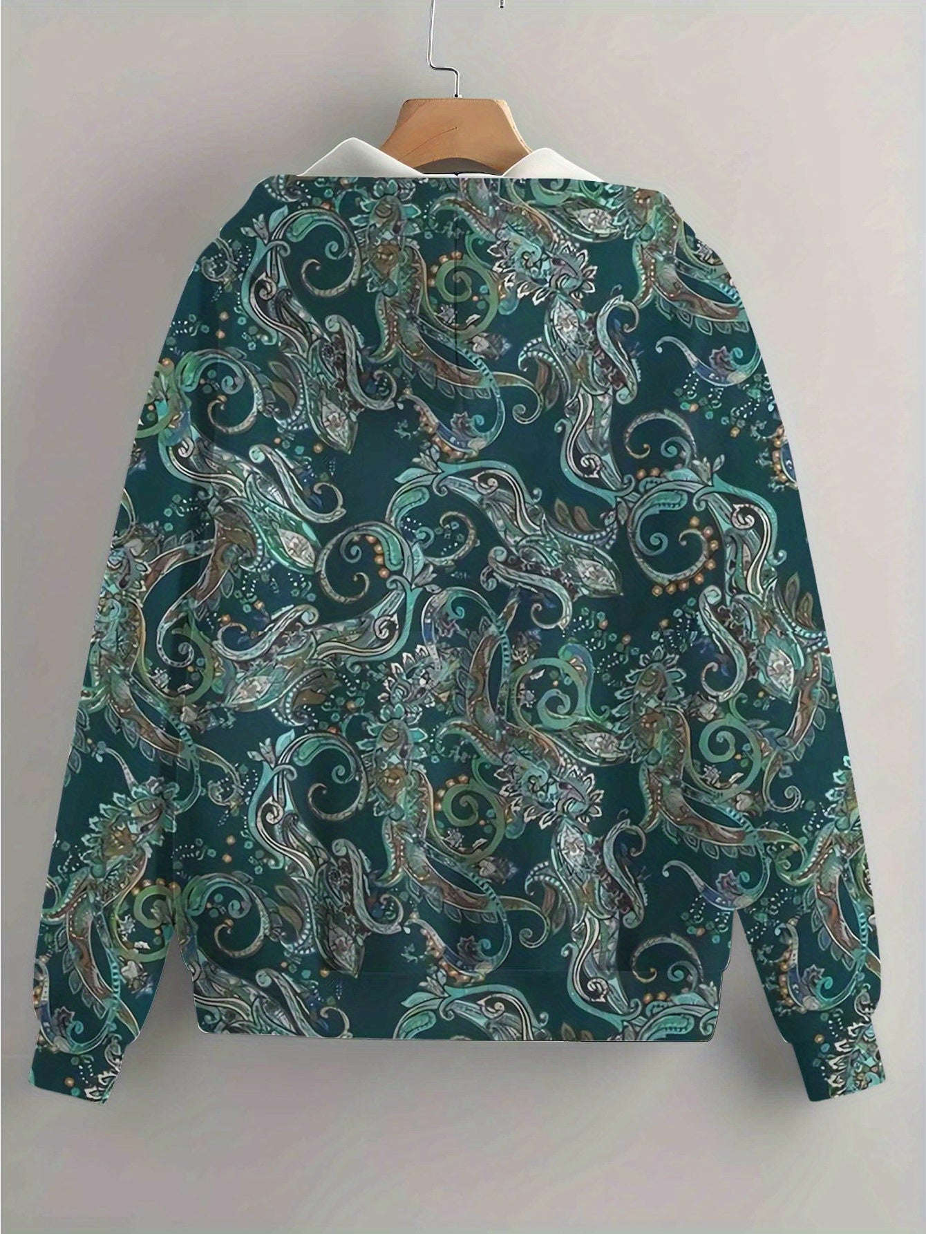 Sweat-shirt à Capuche 3D Floral Femme - KLAYSE Casual Automne/Hiver   OAXG Mixed Color / XXS