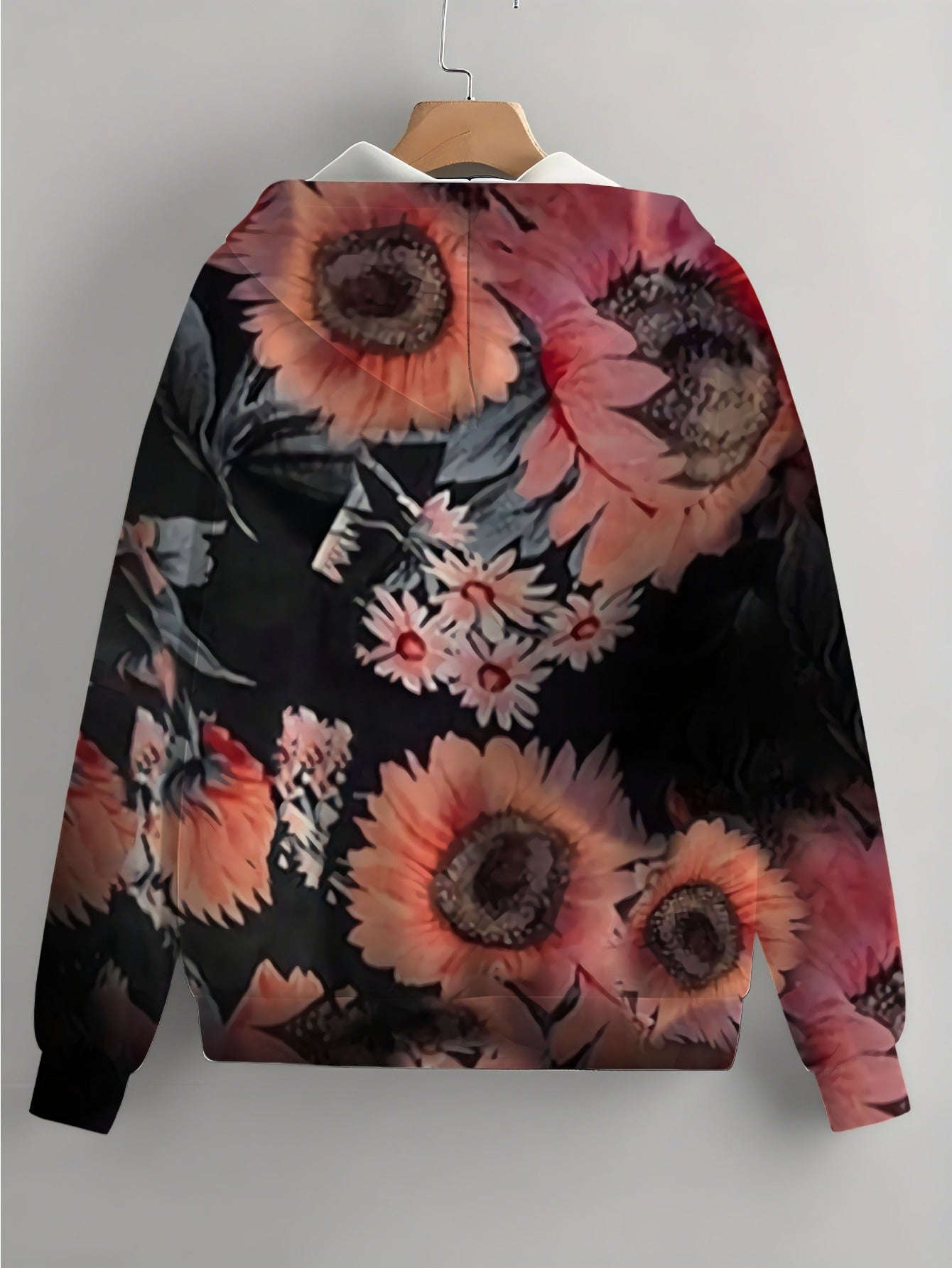 Sweat-shirt à Capuche Floral 3D Femme - Chic Automne Hiver KLAYSE   OAXG 
