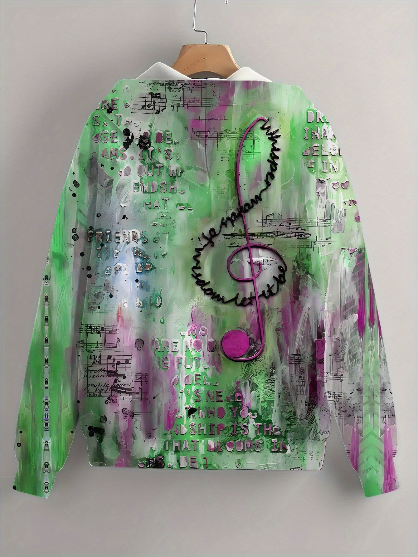 Sweat-shirt à Capuche Zippé Floral Femme KLAYSE - Chic Automne Hiver   OAXG 