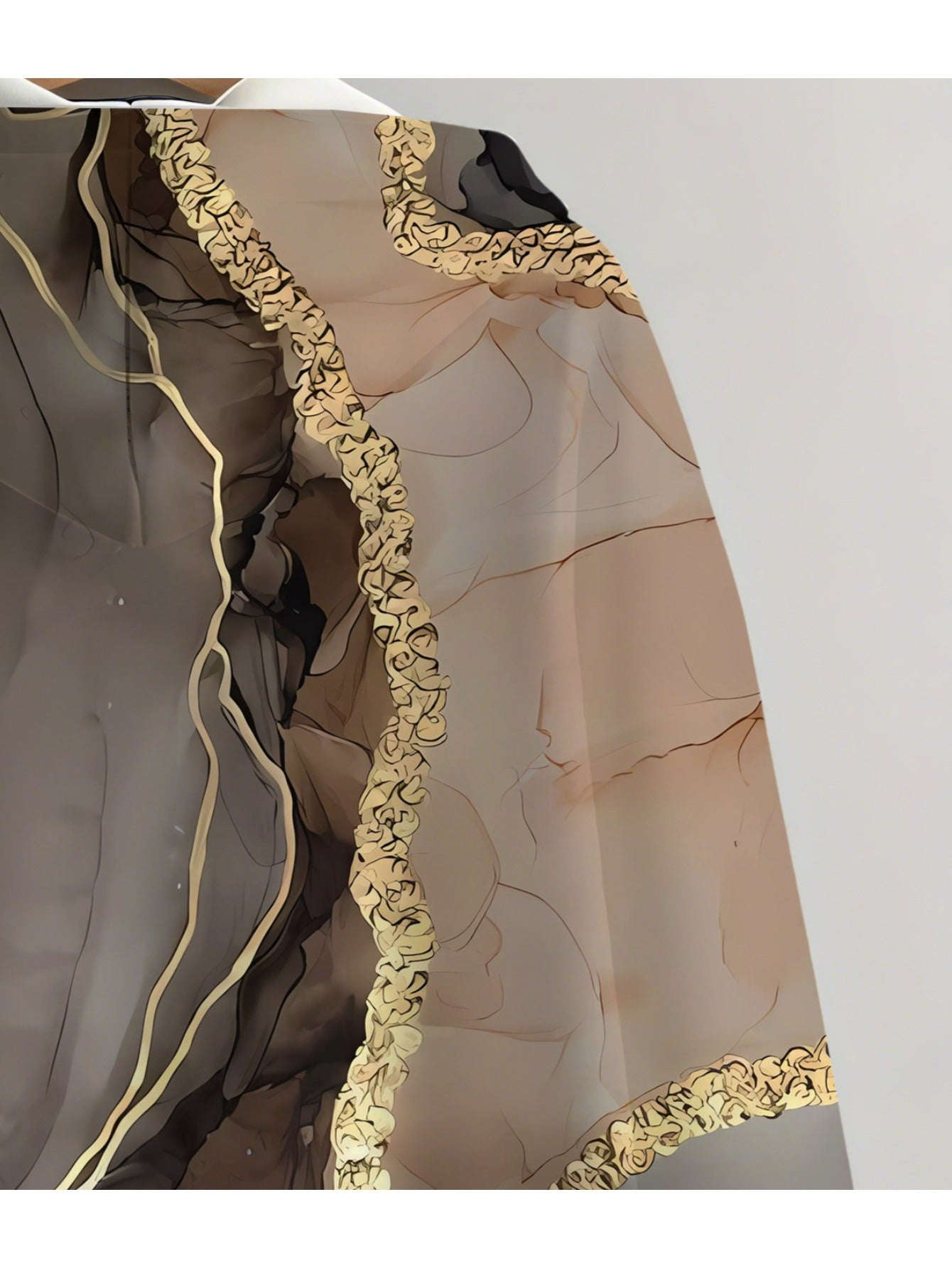 Sweatshirt à Capuche 3D Imprimé Fleuri KLAYSE - Confort Chic Automne/Hiver   OAXG 