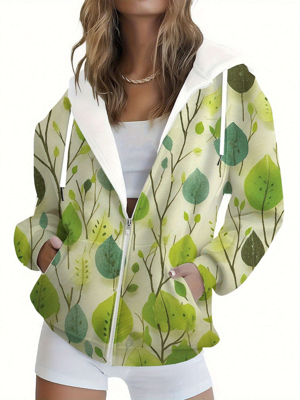 Sweatshirt à Capuche 3D Imprimé Fleurs Femme - KLAYSE, Casual   OAXG 