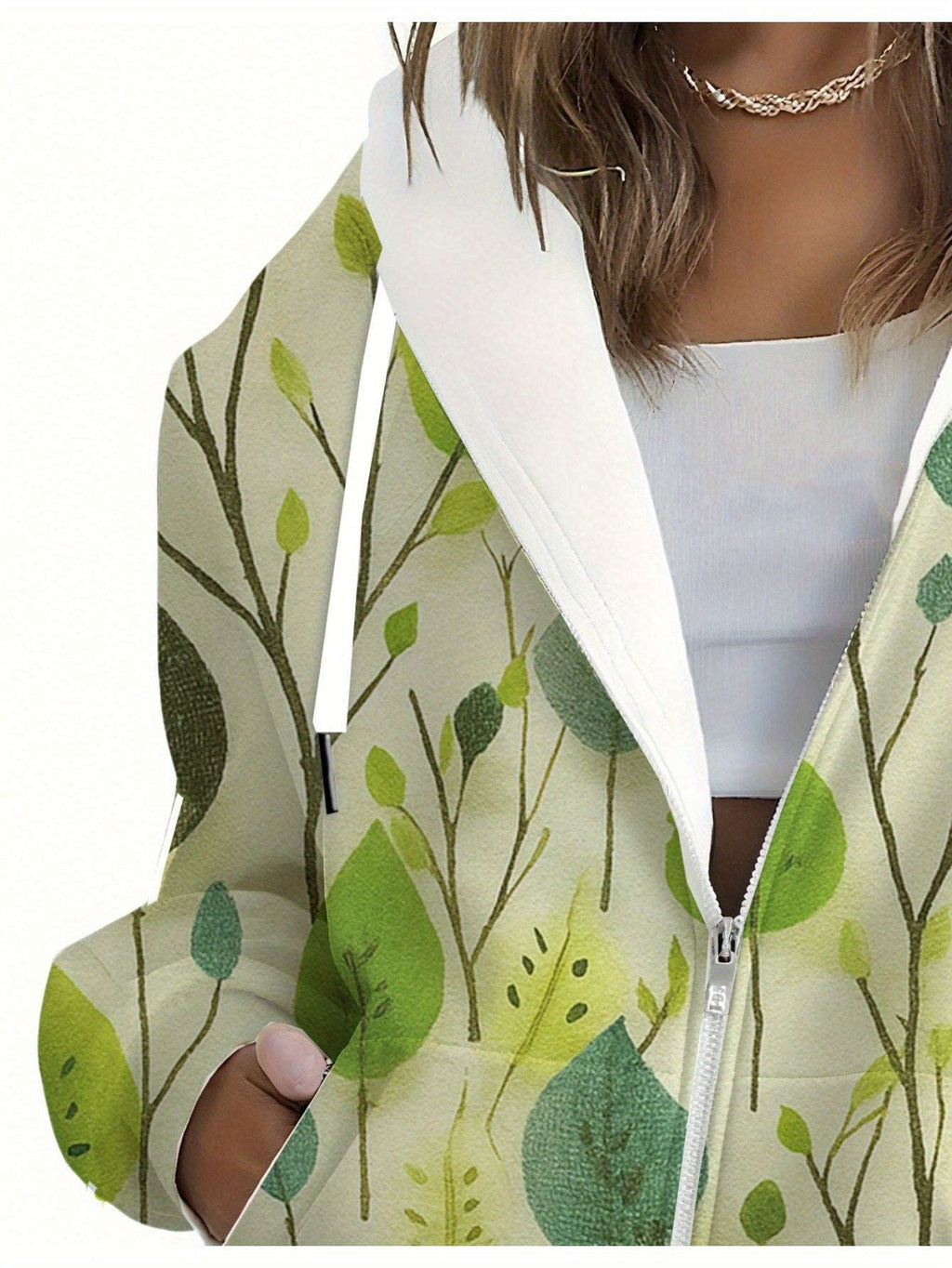 Sweatshirt à Capuche 3D Imprimé Fleurs Femme - KLAYSE, Casual   OAXG Mixed Color / XXS
