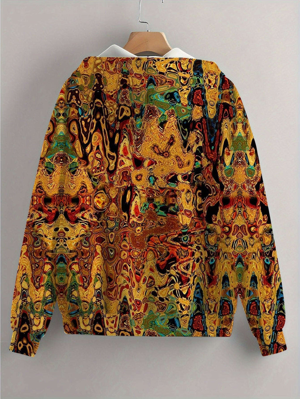 Sweatshirt à capuche 3D imprimé floral KLAYSE - Chic et confortable   OAXG Mixed Color / XXS