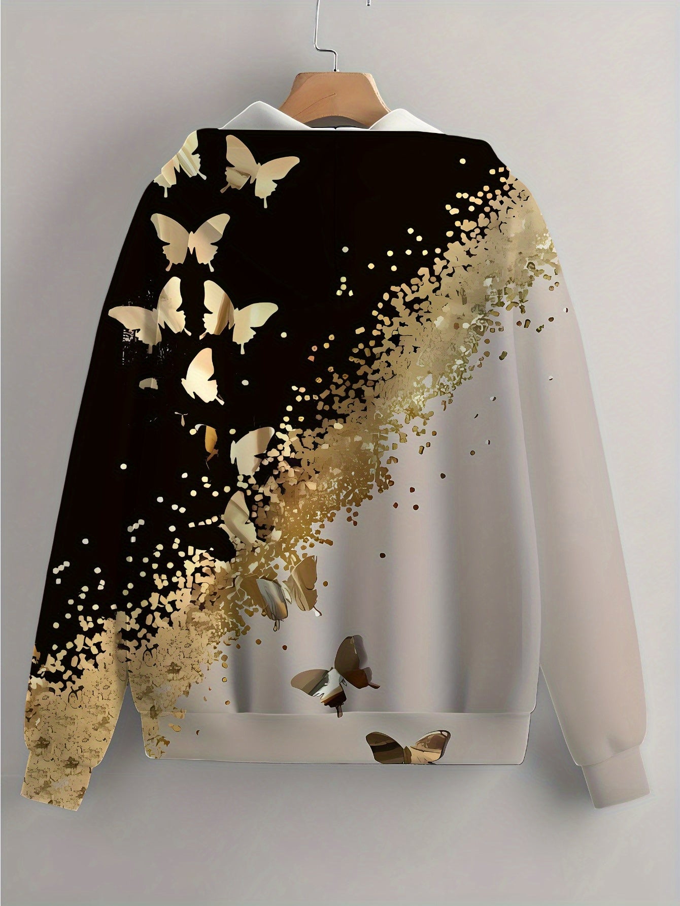 Sweatshirt à Capuche Floral 3D Femme - Automne/Hiver Chic KLAYSE   OAXG Mixed Color / XXS