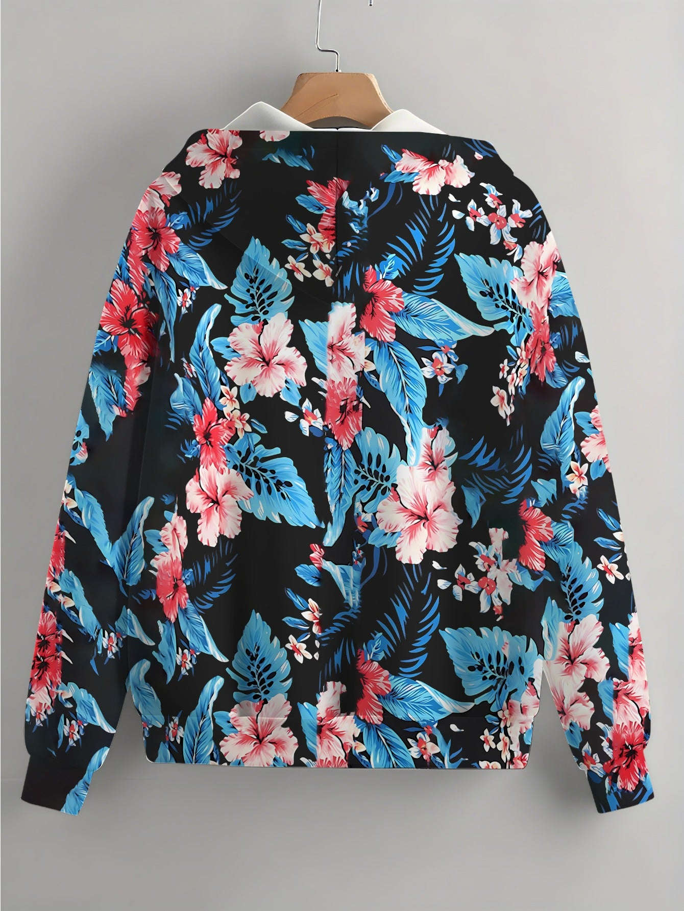 Sweatshirt à Capuche Floral 3D Femme - KLAYSE, Automne Hiver, Poches   OAXG Mixed Color / XXS