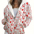 Sweatshirt à capuche floral 3D KLAYSE - Chic et décontracté pour l'automne   OAXG Mixed Color / XXS