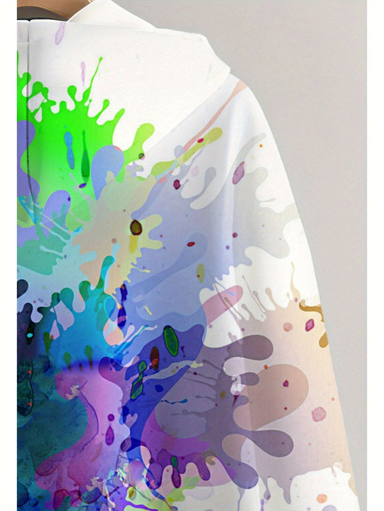 Sweatshirt à Capuche Zippé Floral - Chic et Pratique pour l'Automne   OAXG 