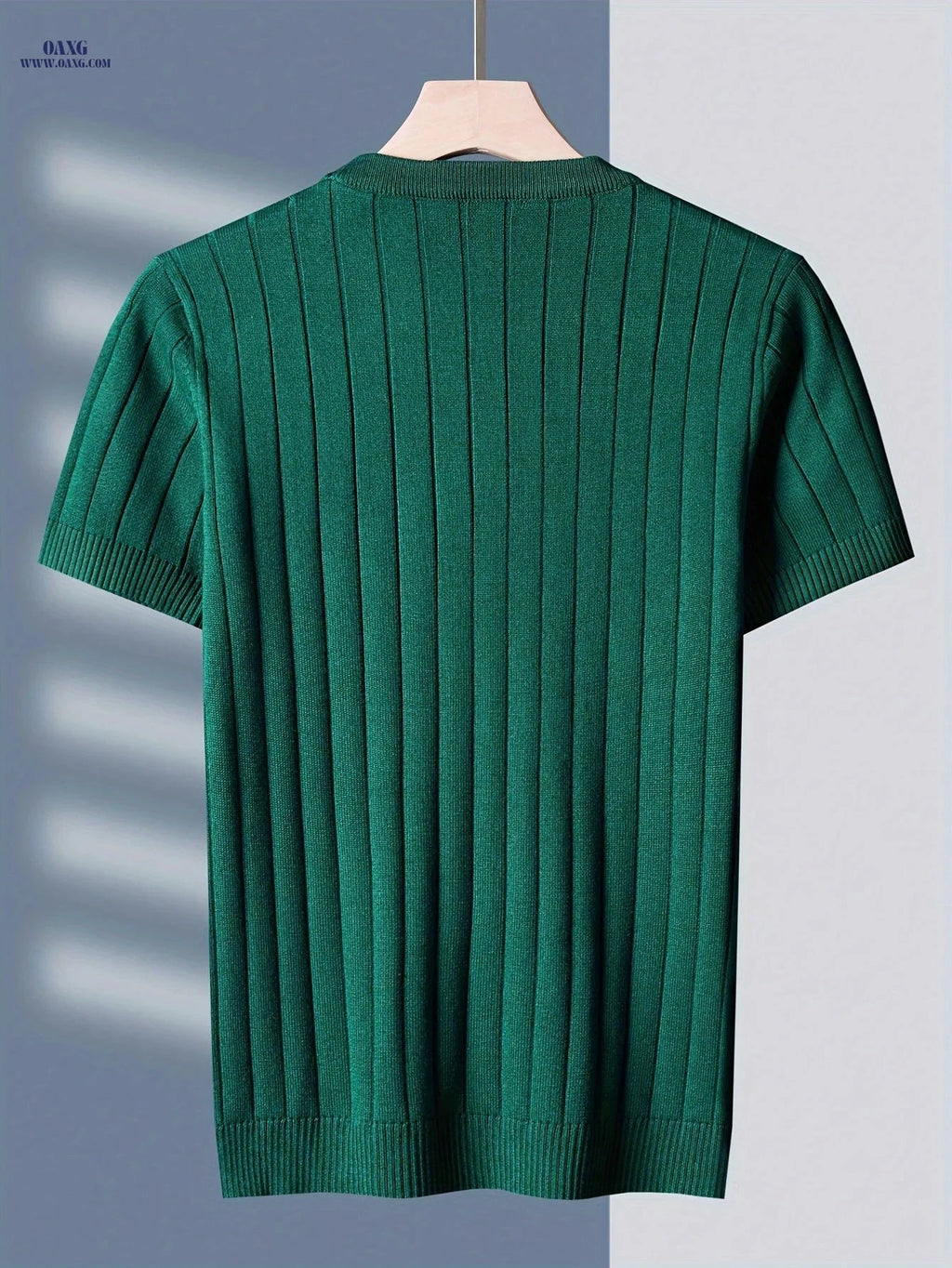 Tehan Men's Short-Sleeve Knitted Sweater - Casual Fall Style   OAXG 