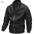 Temujin Men's Casual Baseball Jacket - Spring & Autumn Workwear Coat   OAXG 