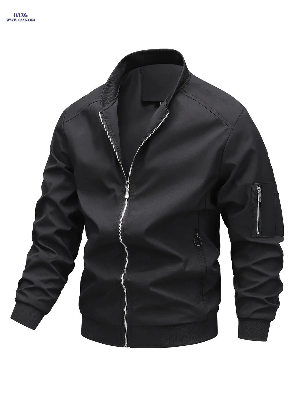 Temujin Men's Casual Baseball Jacket - Spring & Autumn Workwear Coat   OAXG 