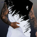 Ti Lixia 3D Printed Men’s Vest - Comfortable Summer Basketball Wear   OAXG Mixed Color / S