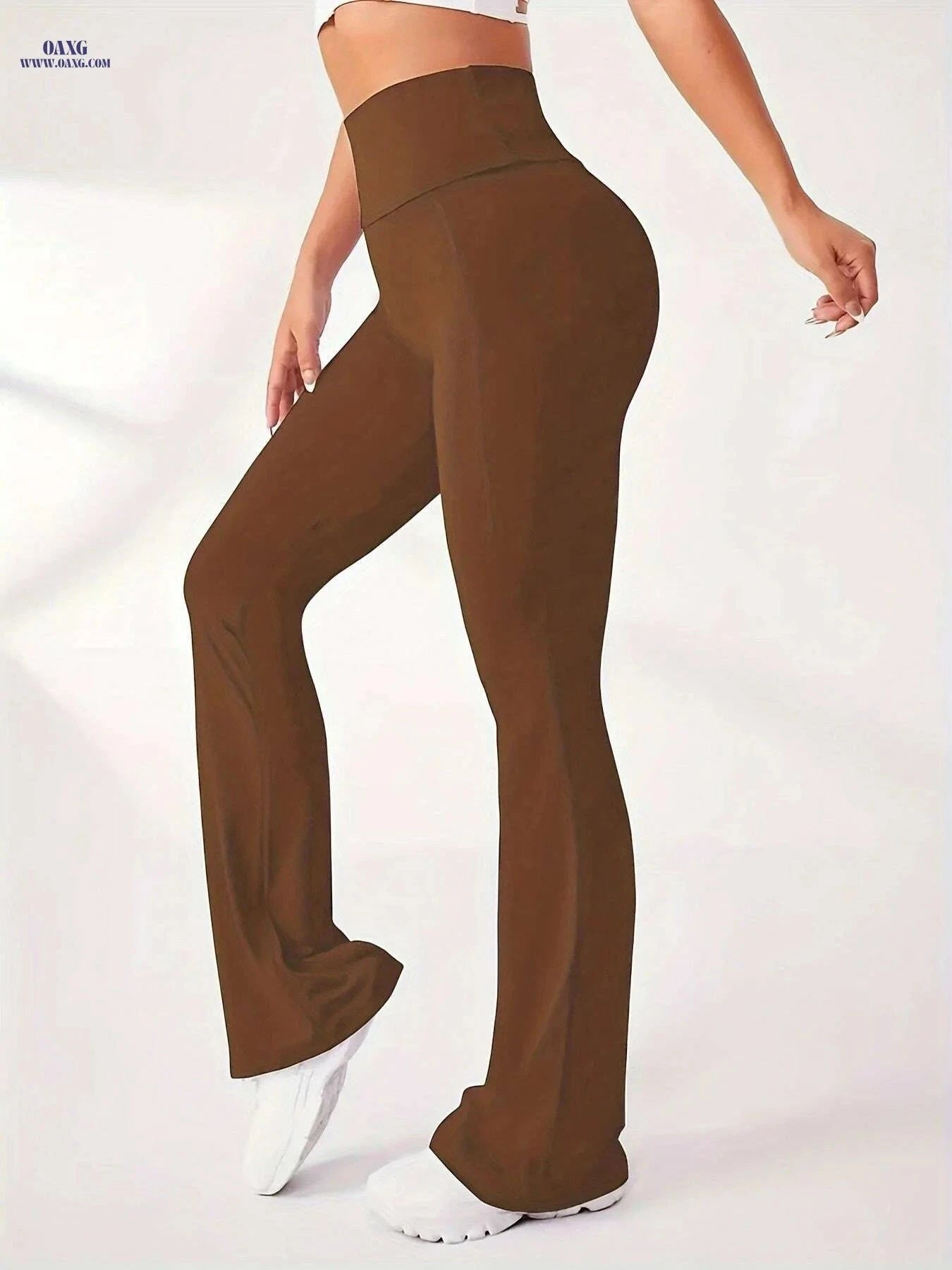 Trendy European Flared Pants for Women - Stylish and Versatile   OAXG Black / XS