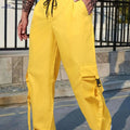 Trendy Men's Cargo Pants - Multi Flap Pockets, Casual Style   OAXG 