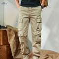 Trendy Men's Cargo Pants - Versatile Casual Style with Pockets   OAXG 