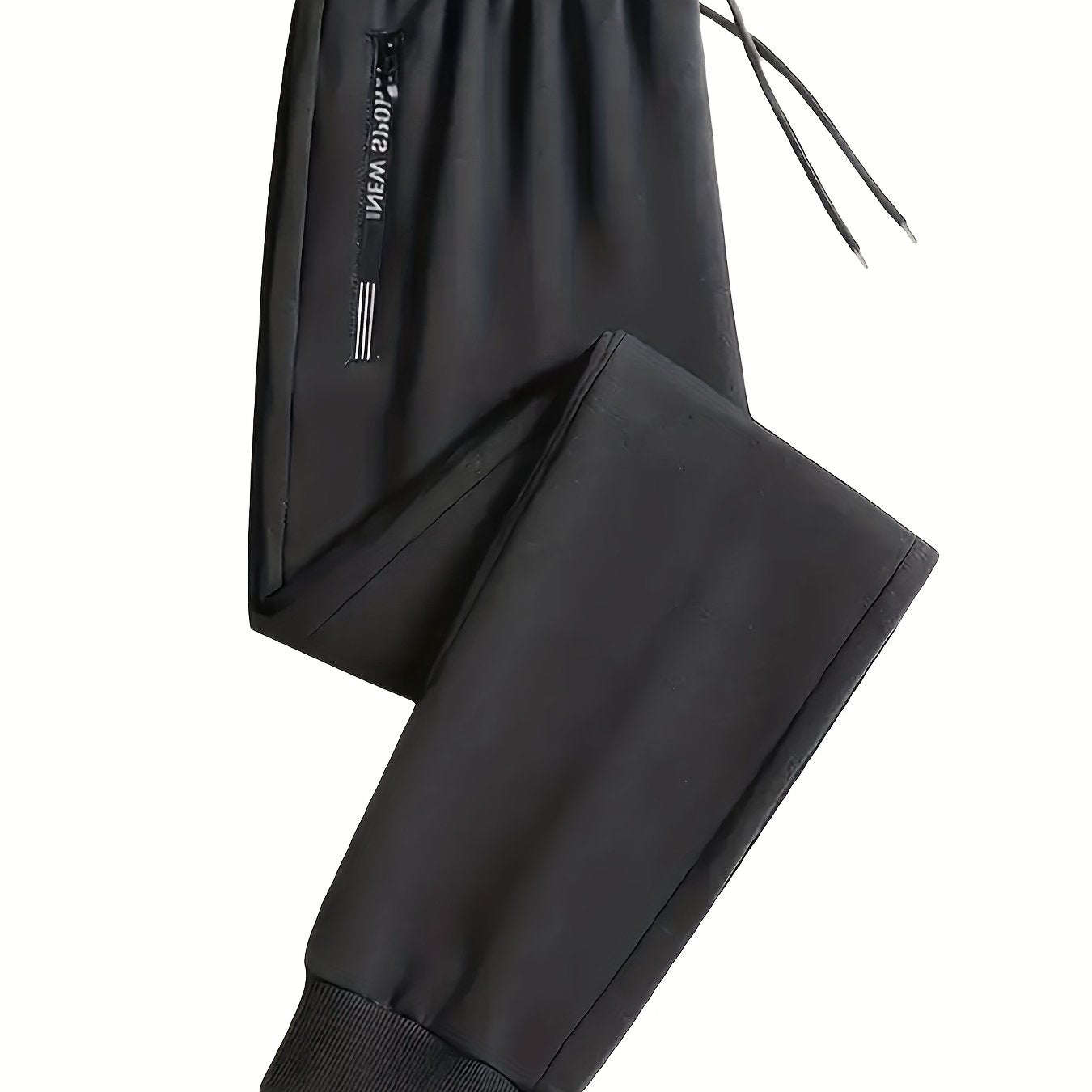 Trendy Men's Casual Jogger Pants - Double-Sided Zipper, 3 Colors   OAXG 