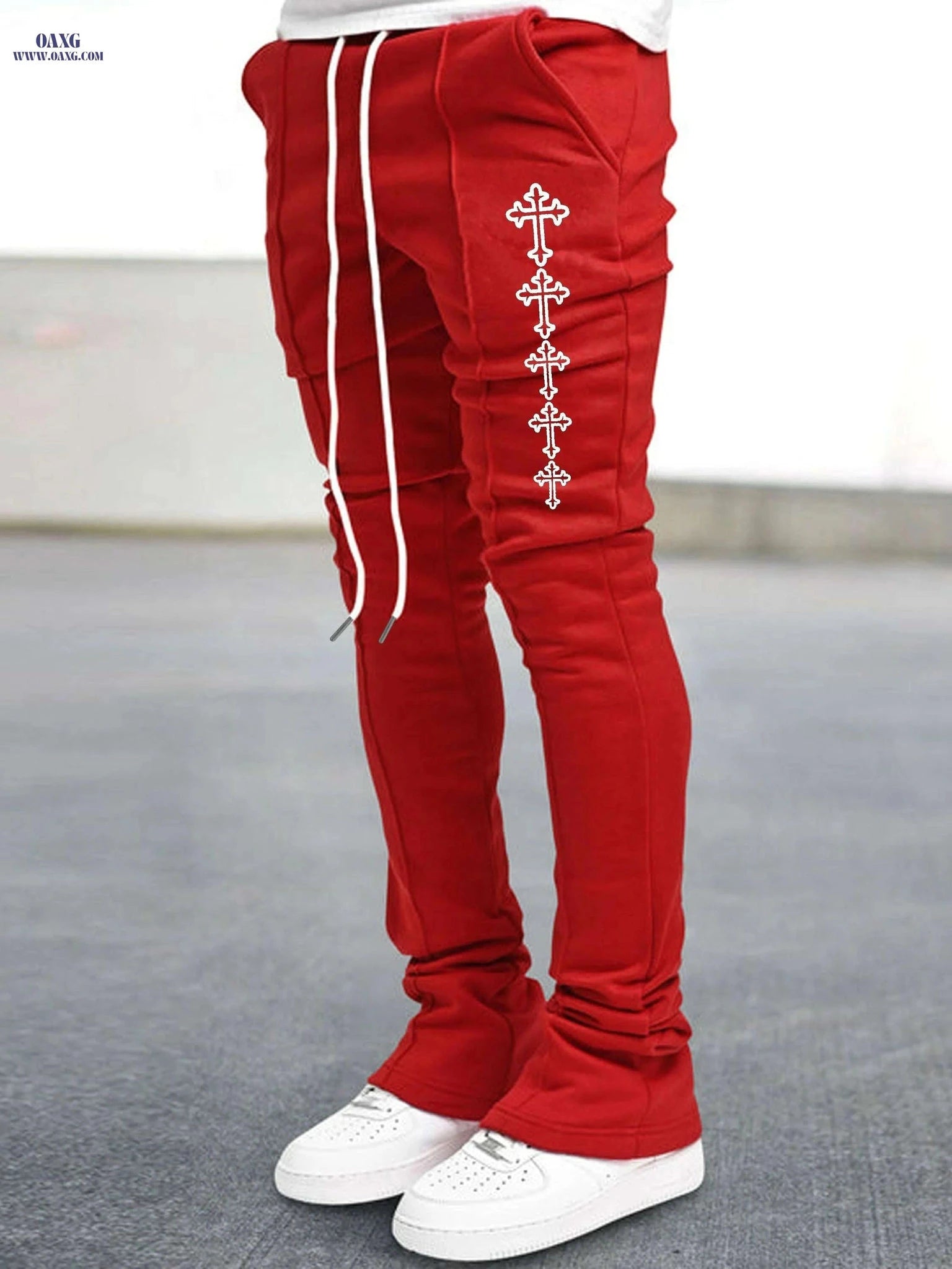 Trendy Men's Lightweight Casual Pants - Breathable Spring/Fall Style   OAXG 