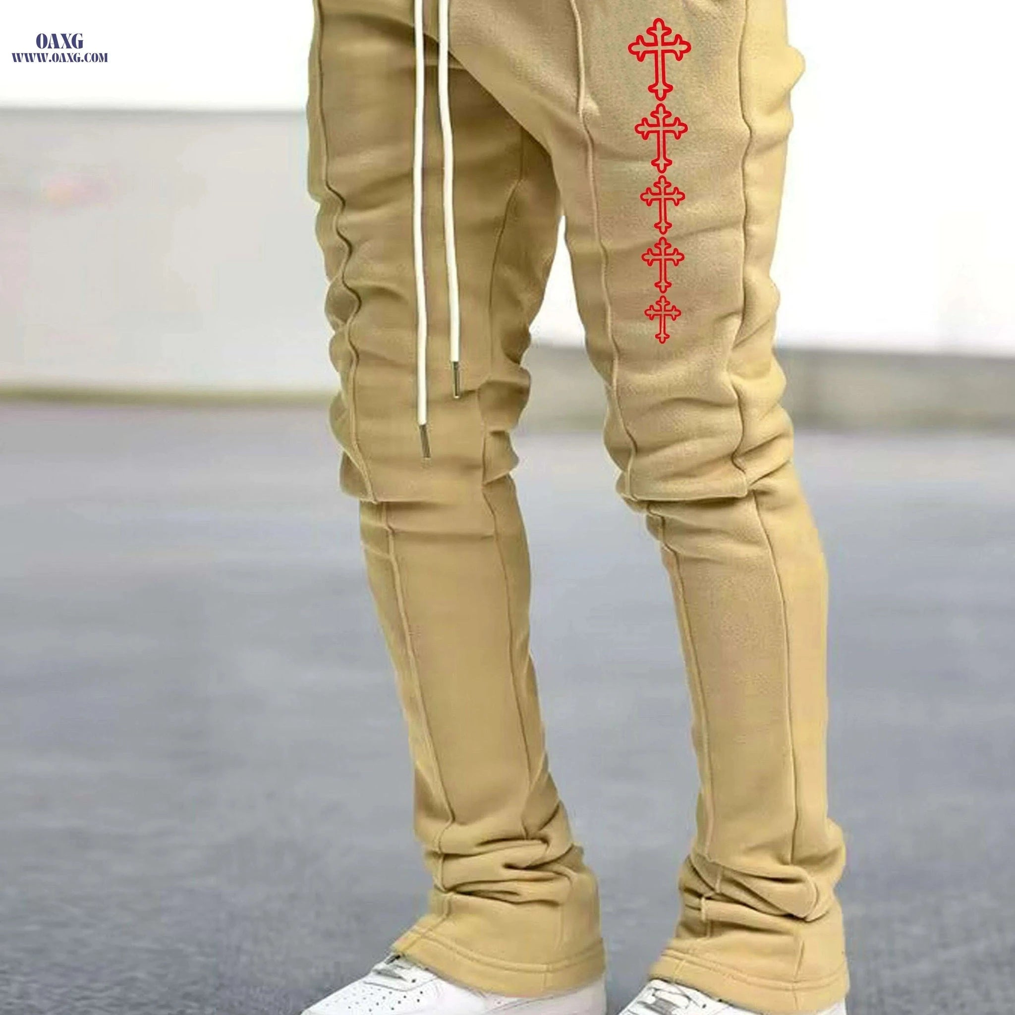 Trendy Men's Lightweight Casual Pants - Breathable Spring/Fall Style   OAXG Black / S