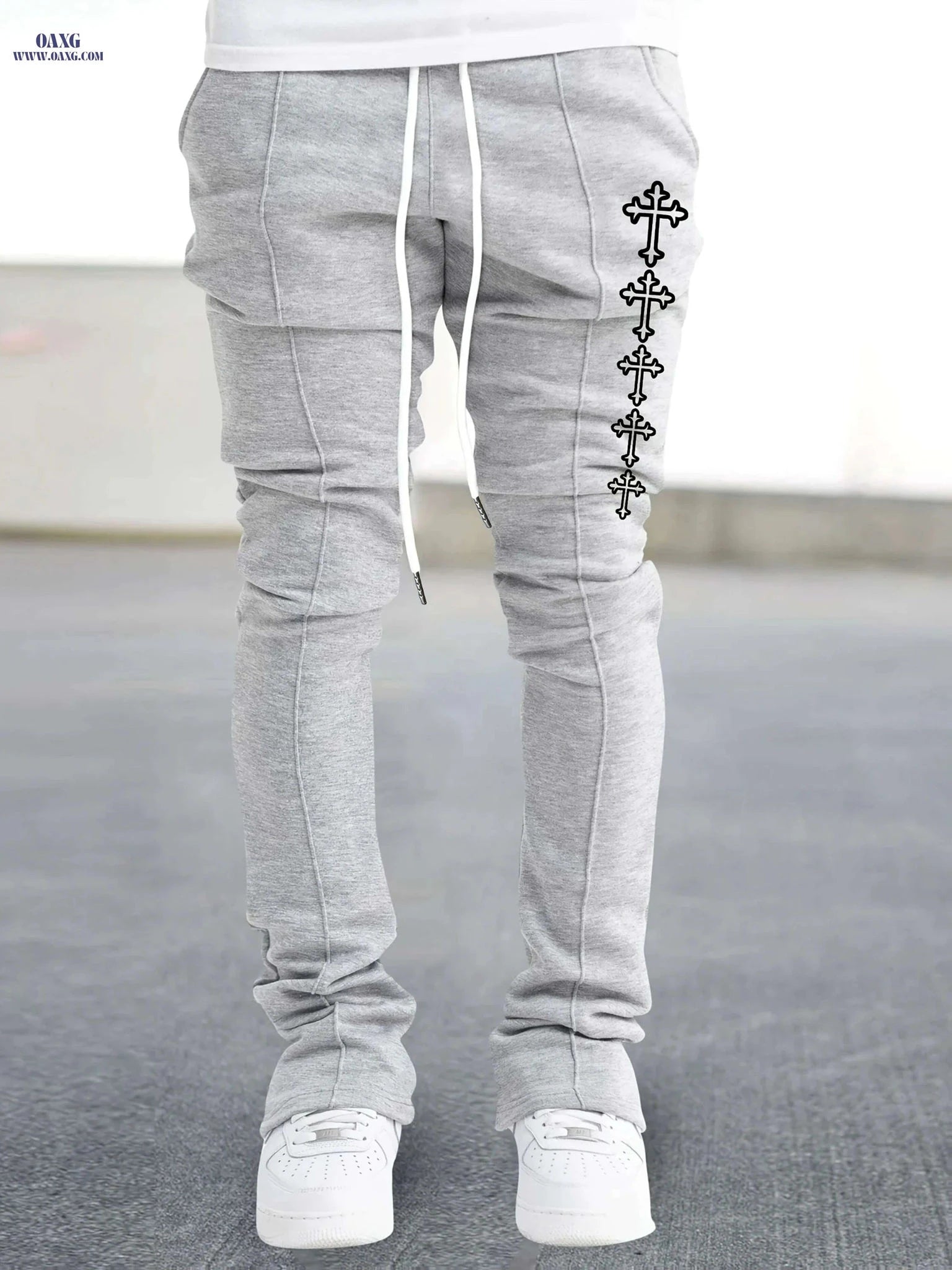 Trendy Men's Lightweight Casual Pants - Breathable Spring/Fall Style   OAXG 