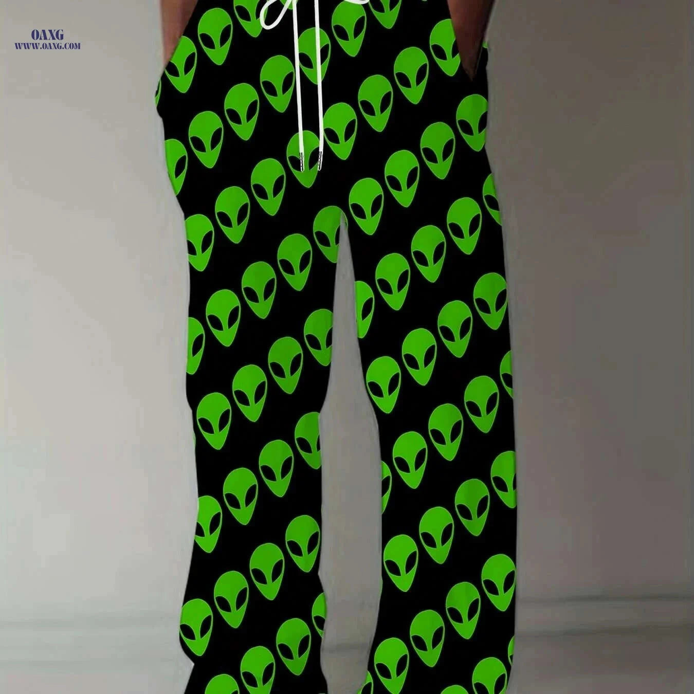Trendy Men's Loose Straight-Leg Pants - Casual Vintage Style   OAXG Style2 / M