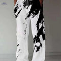 Trendy Men's Loose Straight Pants - Casual All-Season Comfort   OAXG 