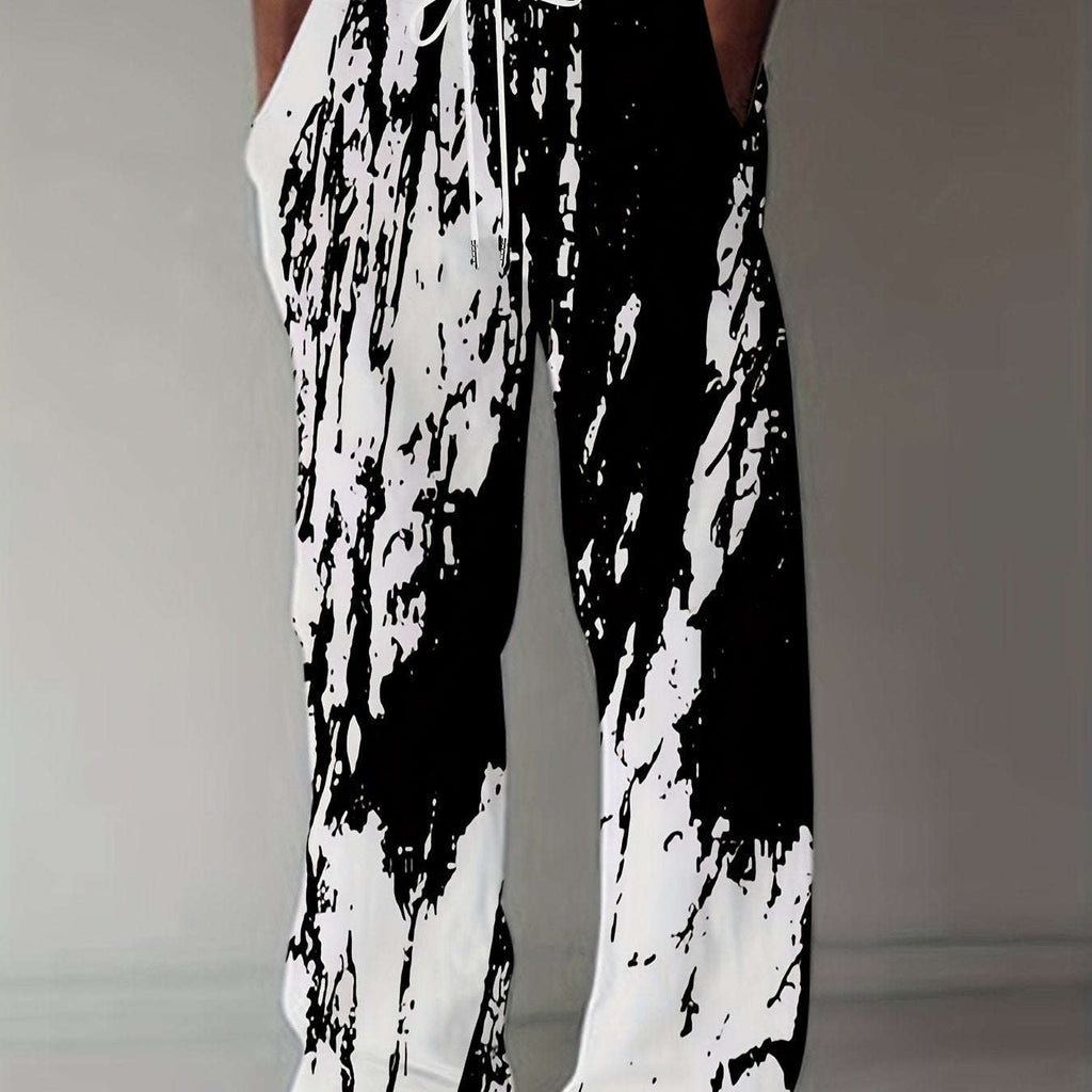 Trendy Men's Loose Straight Pants - Casual All-Season Comfort   OAXG Mixed Color / FR M