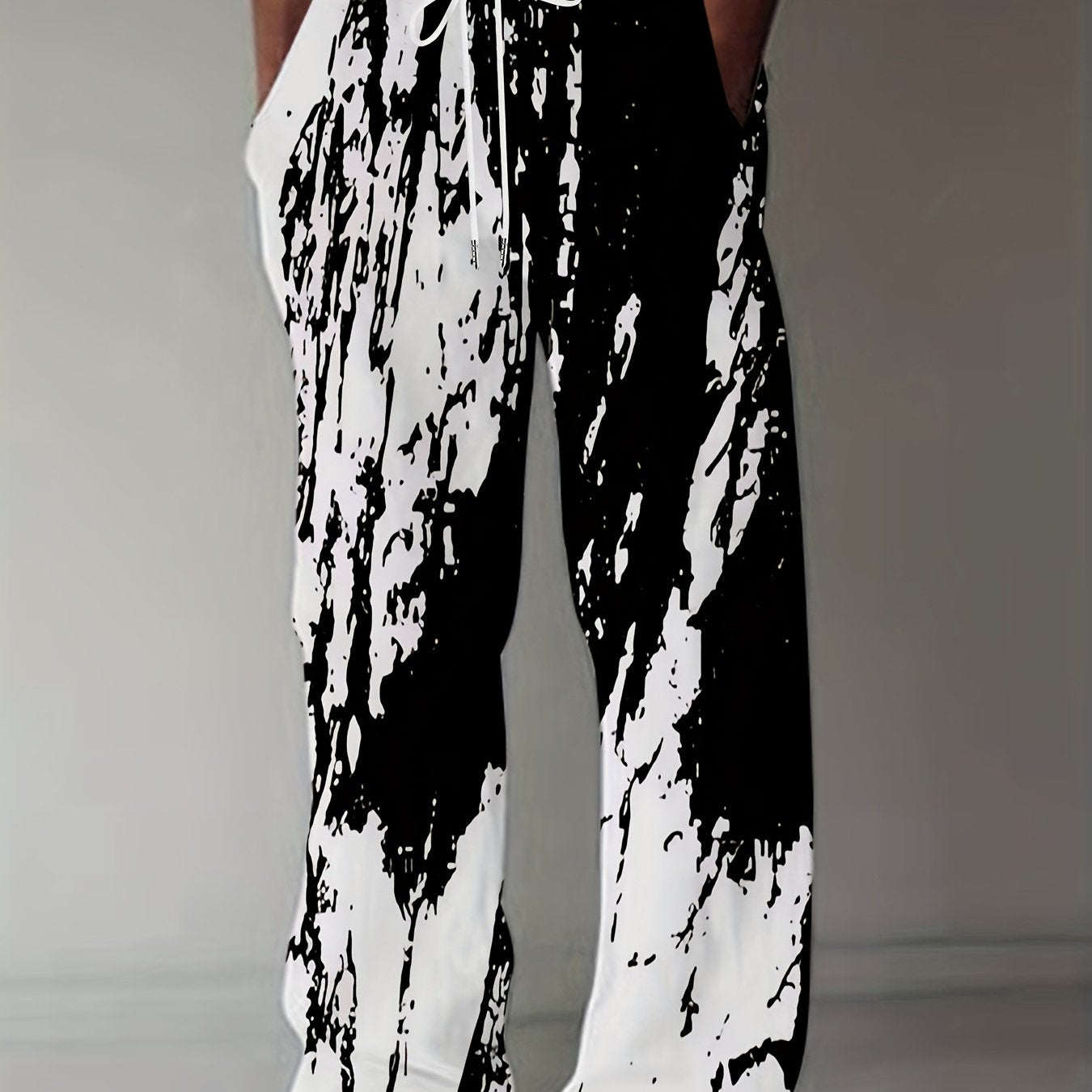 Trendy Men's Loose Straight Pants - Casual All-Season Comfort   OAXG Mixed Color / FR M