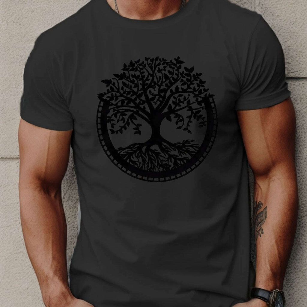 trendy-men-s-tree-print-t-shirt-lightweight-breathable-casual-tee-oaxg-GFz