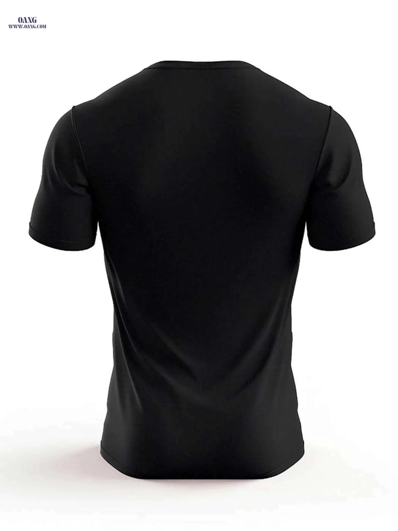 Trendy Men's Tree Print T-Shirt - Lightweight & Breathable Casual Tee   OAXG 
