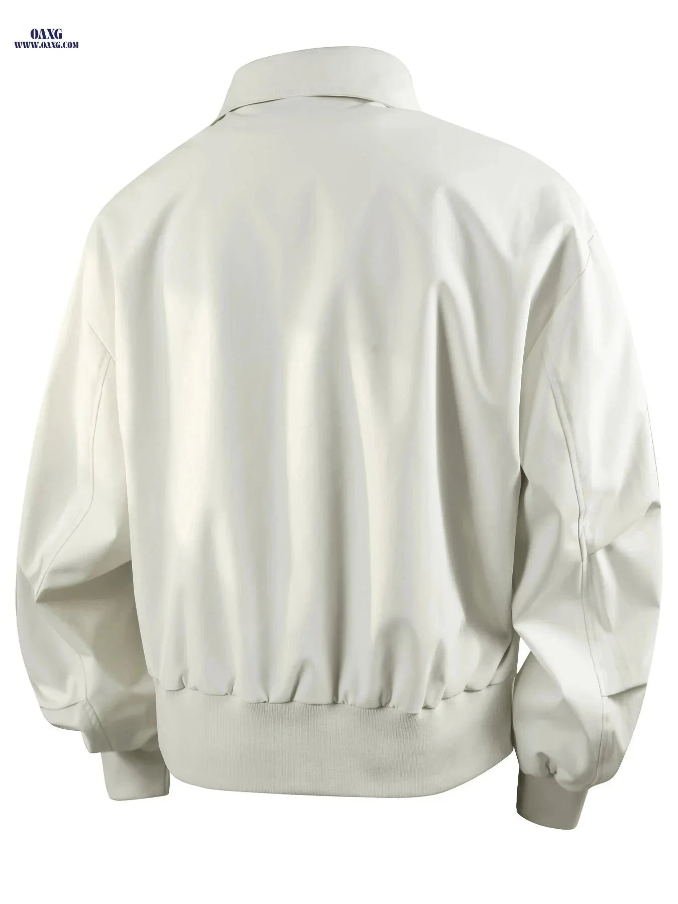 Trendy Multi-Pocket Work Jacket for Youth Men - Solid Color Style   OAXG 