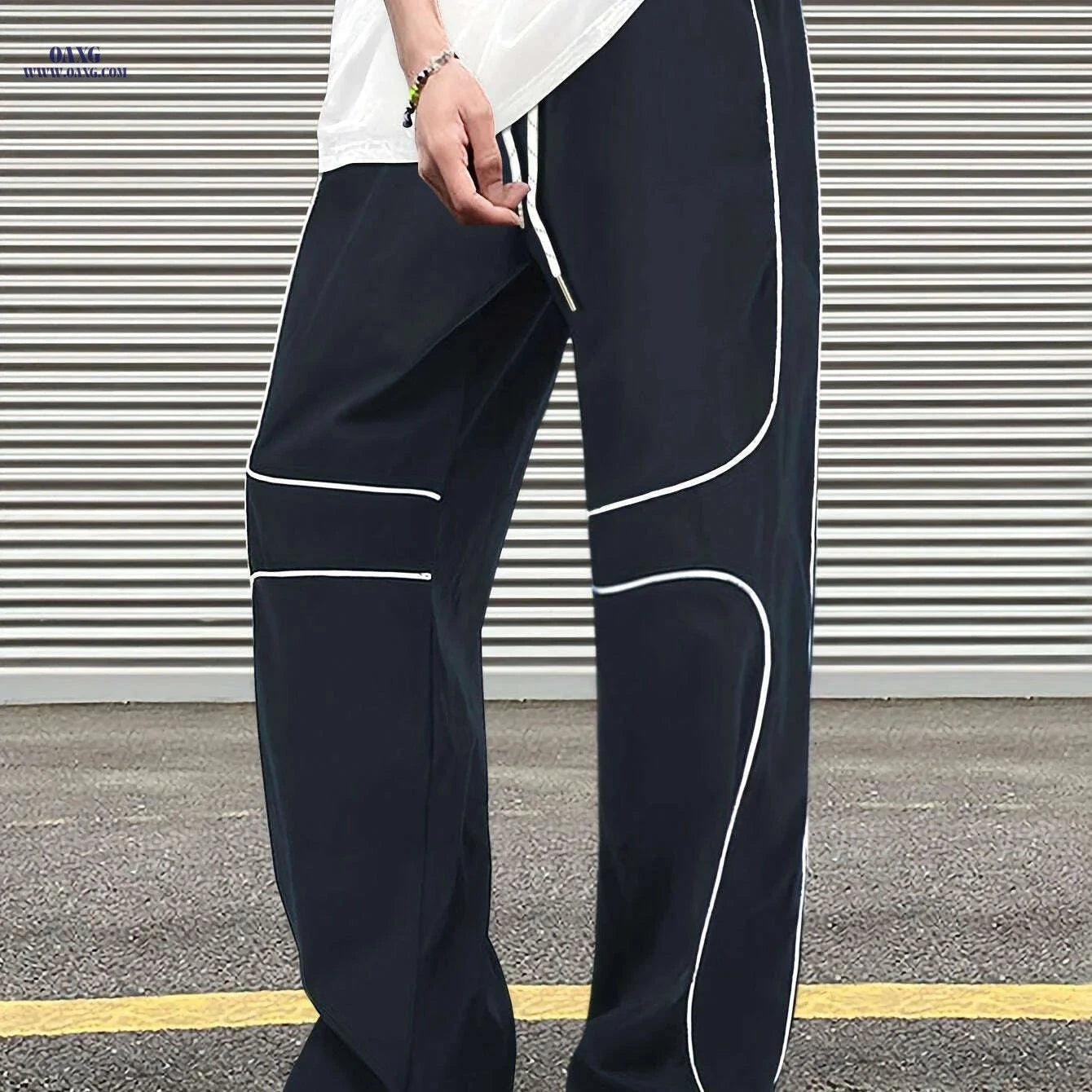 Twisted Cute Loose Men’s Hip Hop Sports Pants - Summer Street Style   OAXG 
