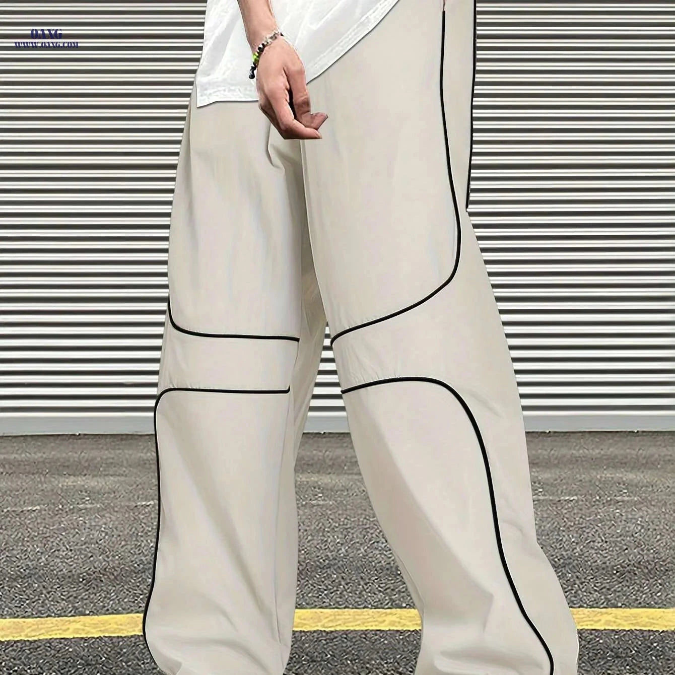 Twisted Cute Loose Men’s Hip Hop Sports Pants - Summer Street Style   OAXG 