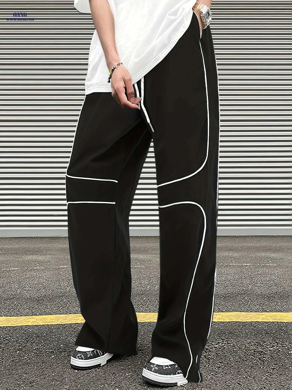 Twisted Cute Loose Men’s Hip Hop Sports Pants - Summer Street Style   OAXG 