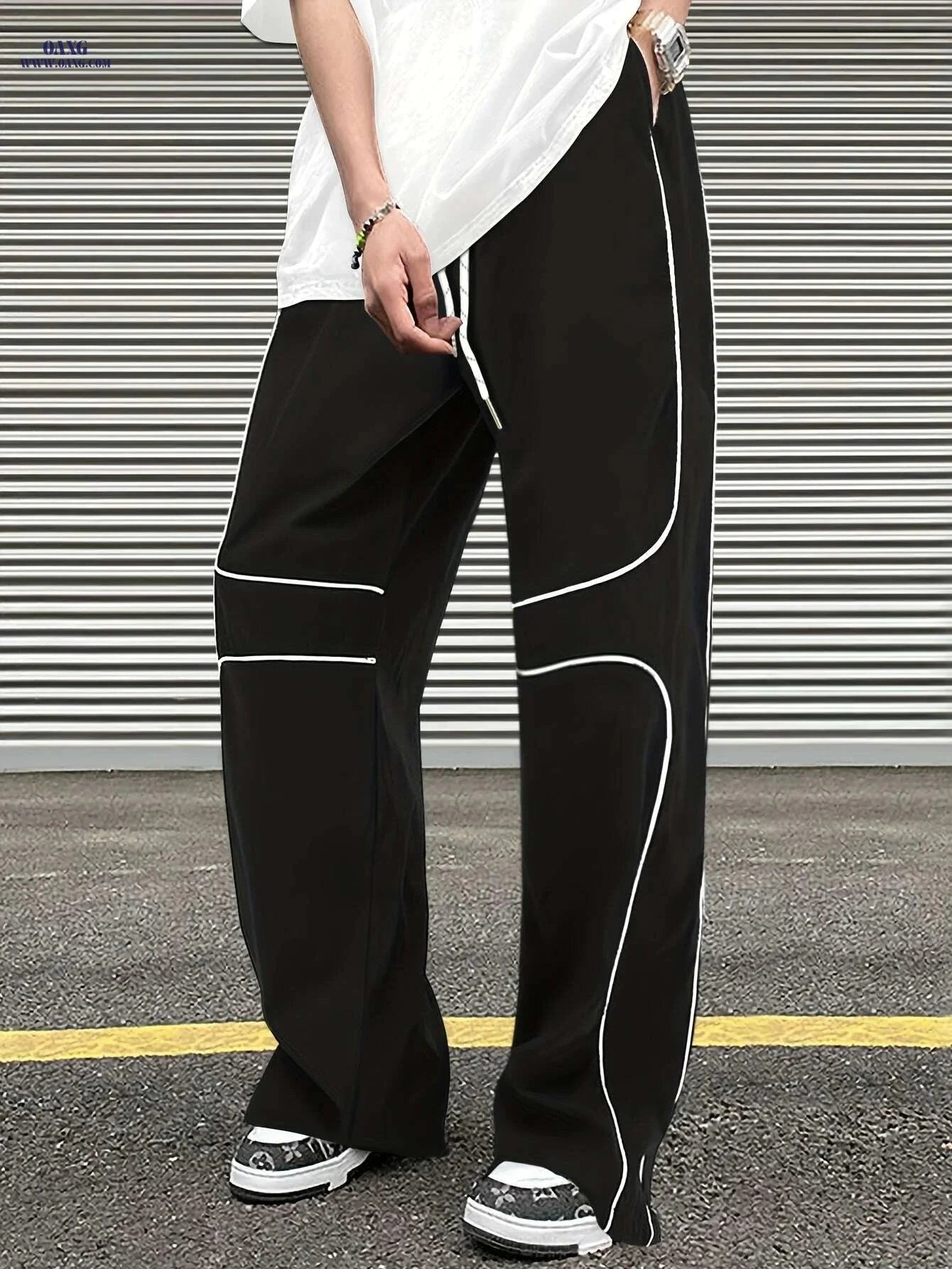 Twisted Cute Loose Men’s Hip Hop Sports Pants - Summer Street Style   OAXG 