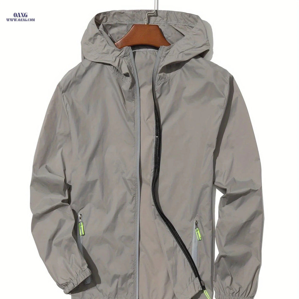 Ultra-thin Quick Dry Hooded Jacket for Men & Women - Outdoor Sports   OAXG 