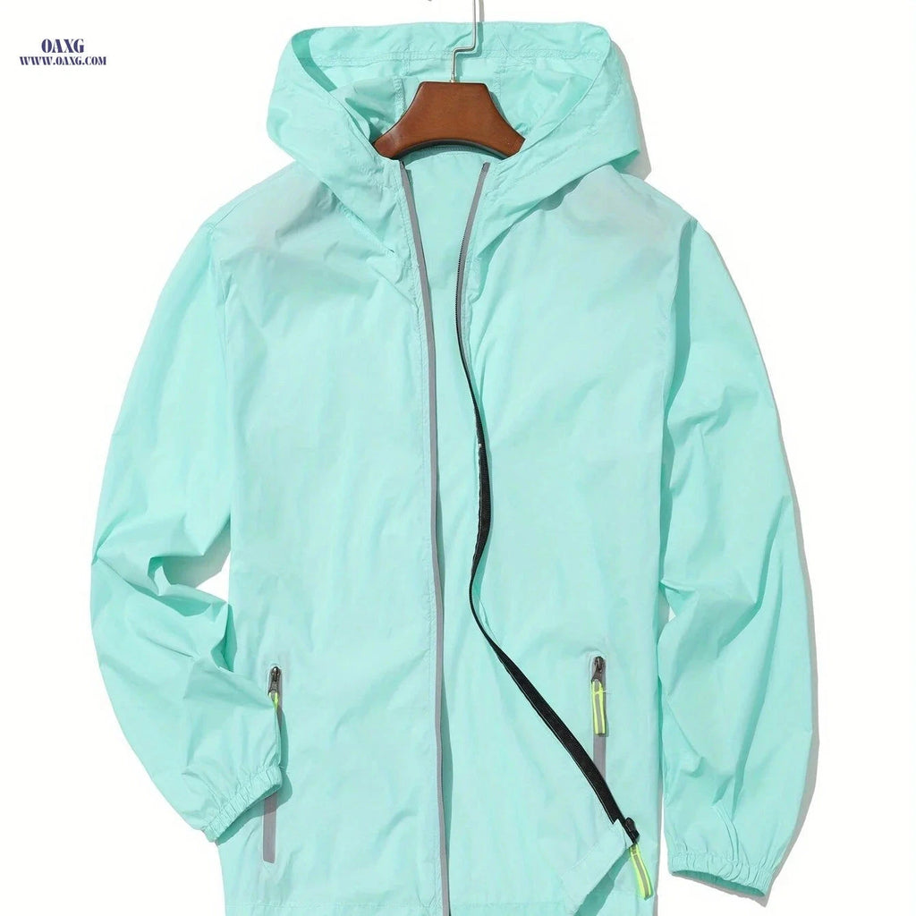 Ultra-thin Quick Dry Hooded Jacket for Men & Women - Outdoor Sports   OAXG 