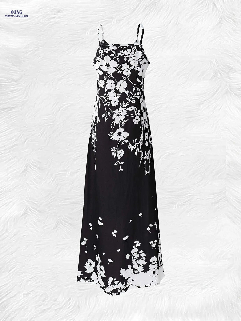 Vacation Direction Floral Slip Dress - Summer Lightweight Style   OAXG 