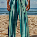 Vintage-Inspired Loose-Fit Pants - Lightweight Summer Trousers for All   OAXG Style3 / M