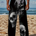 Vintage Loose Straight-Leg Men's Pants - Casual Autumn/Winter Style   OAXG 