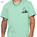 WHICHONE Stylish Men's T-Shirt - Triangular Frame Pattern Print   OAXG 