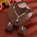 WLOERINS Collier Pendentif Coeur - Élégance pour Mariages et Saint-Valentin   OAXG Black / 1210