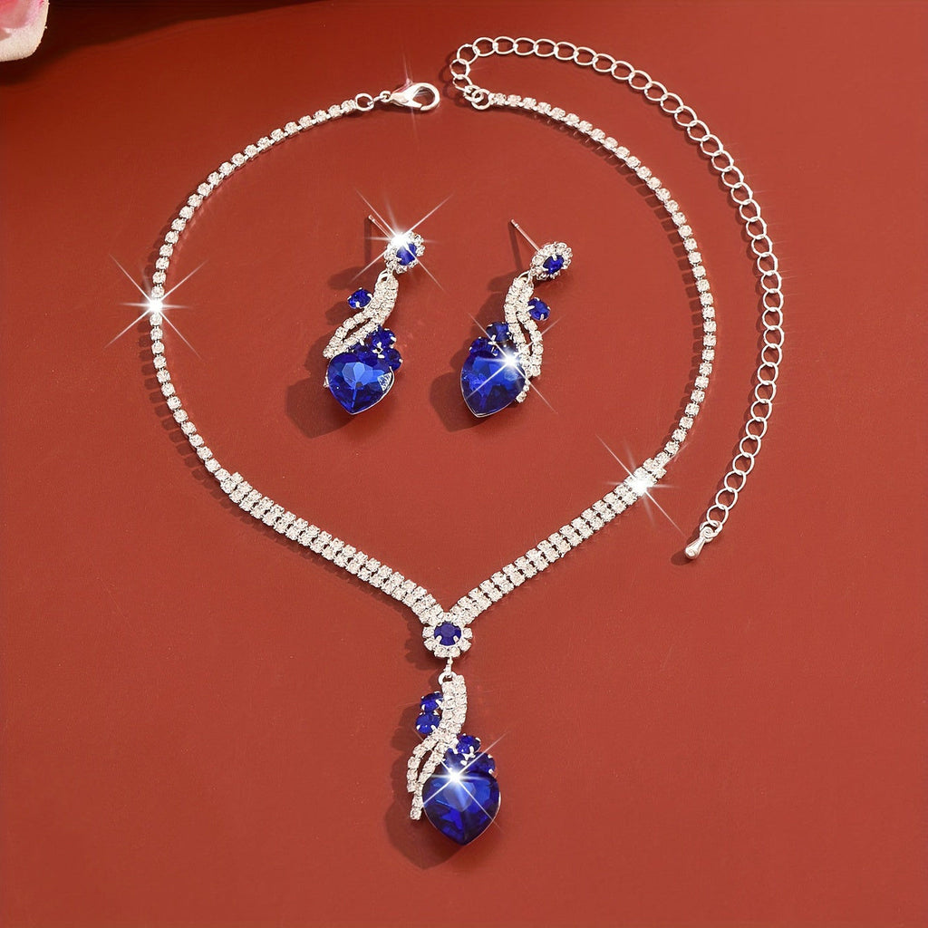 WLOERINS Collier Pendentif Coeur - Élégance pour Mariages et Saint-Valentin   OAXG 