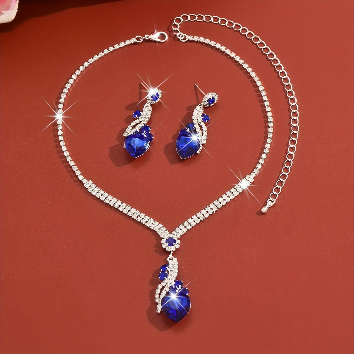 WLOERINS Collier Pendentif Coeur - Élégance pour Mariages et Saint-Valentin   OAXG 