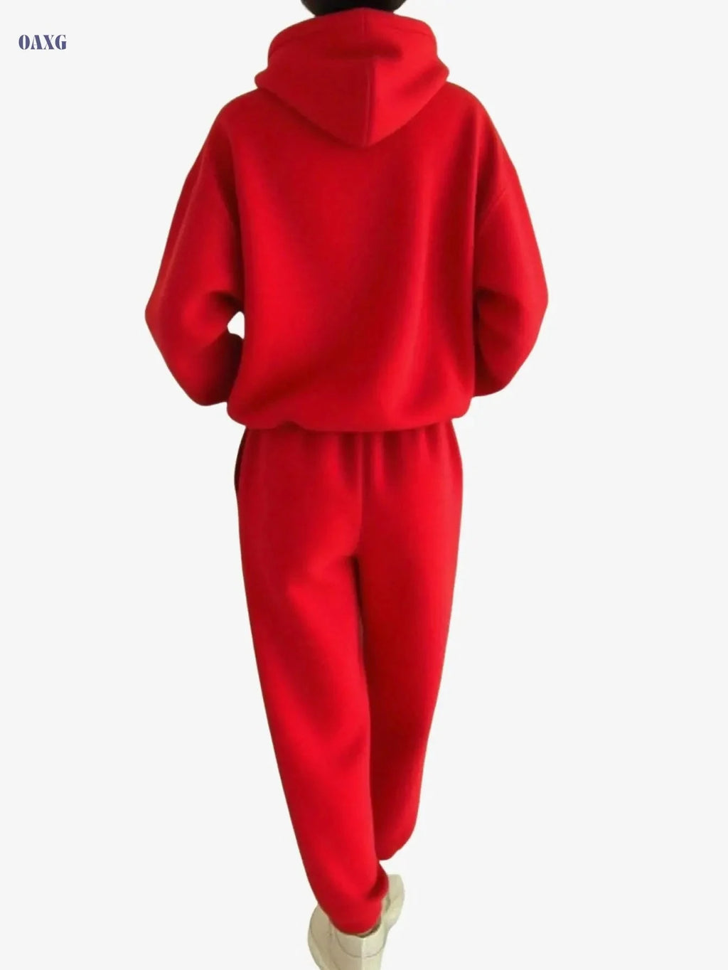 Women's 2pcs Pocket Hoodie and Joggers - Casual Outdoor Outfit   OAXG 